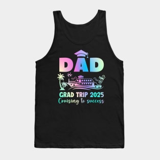 Graduation Cruise Crew Class of 2025 Senior Graduation Cruise Gift For men father day Tank Top